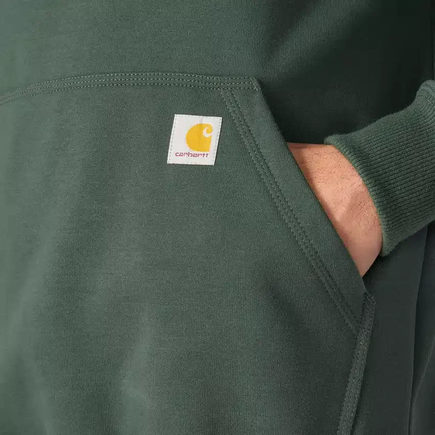 Camisola com capuz Paxton para homem, pesada e repelente à água - Hoodies carhartt Rain Defender