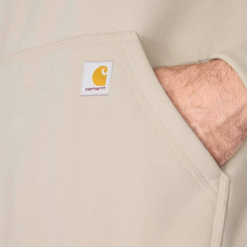 Camisola com capuz Paxton para homem, pesada e repelente à água - Hoodies carhartt Rain Defender
