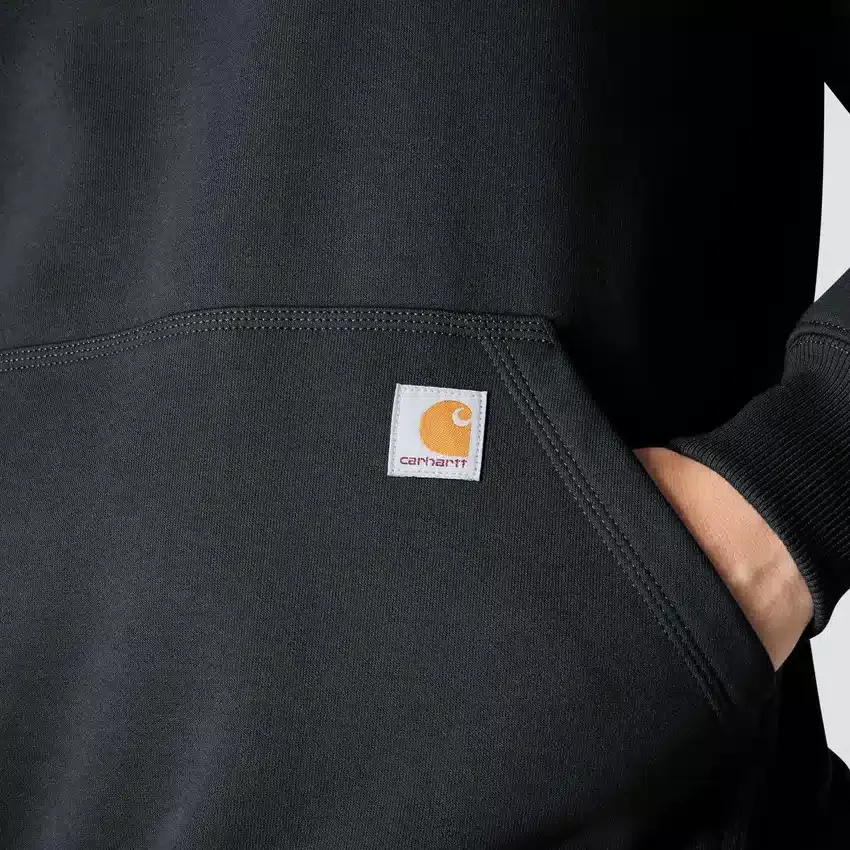 Camisola com capuz Paxton para homem, pesada e repelente à água - Hoodies carhartt Rain Defender