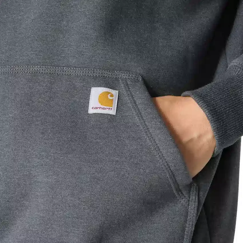 Camisola com capuz Paxton para homem, pesada e repelente à água - Hoodies carhartt Rain Defender