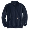 Camisola com fecho de correr de um quarto Force Marquette para homem - Camisolas resistentes ao fogo