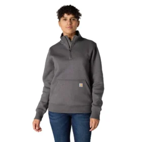 Camisola com fecho de correr parcial Clarksburg para mulher