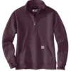 Camisola com fecho de correr parcial Clarksburg para mulher