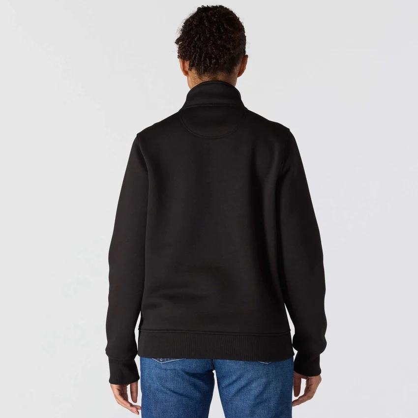 Camisola com fecho de correr parcial Clarksburg para mulher