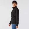 Camisola com fecho de correr parcial Clarksburg para mulher