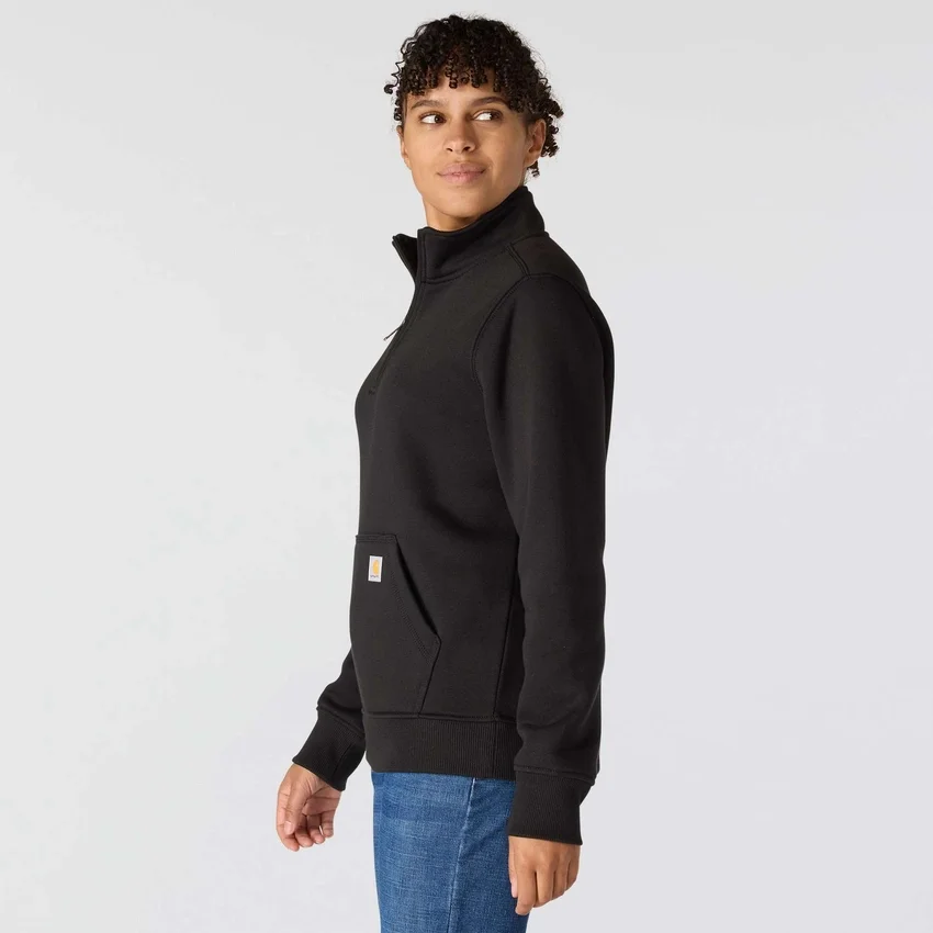Camisola com fecho de correr parcial Clarksburg para mulher