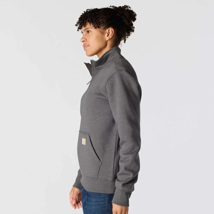 Camisola com fecho de correr parcial Clarksburg para mulher