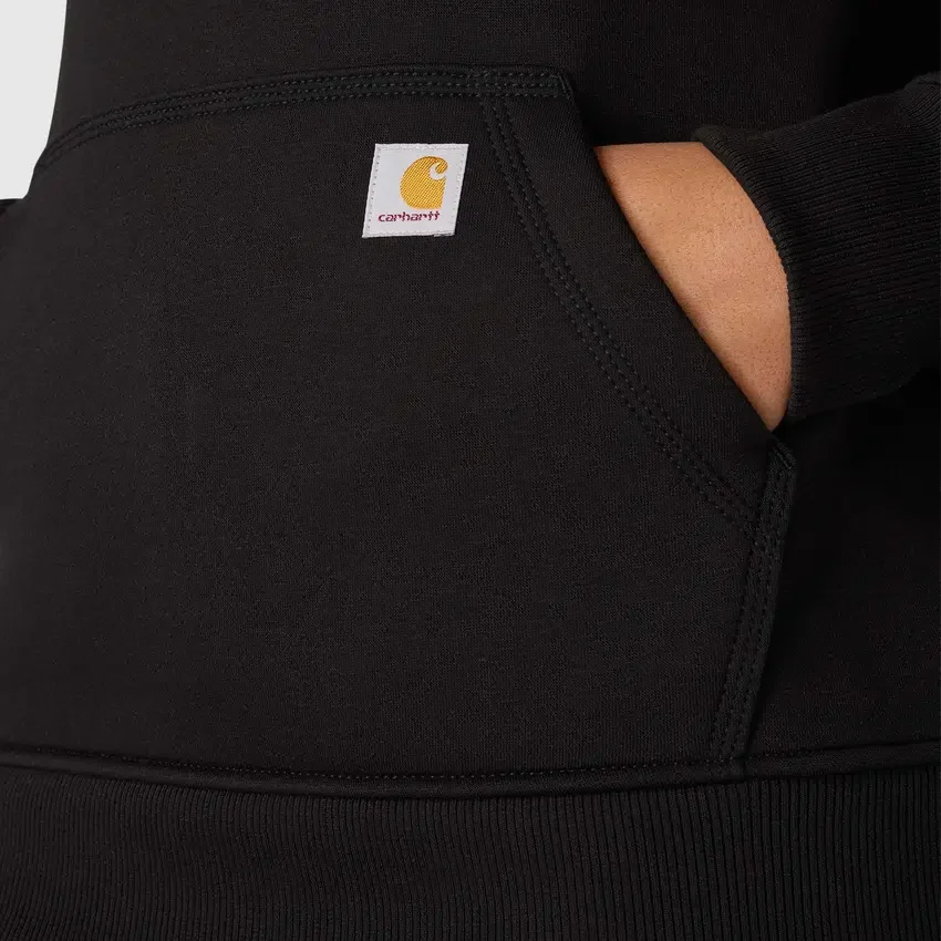Camisola com fecho de correr parcial Clarksburg para mulher