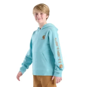Camisola com gráfico de manguitos compridos para rapazes (crianças/jovens)