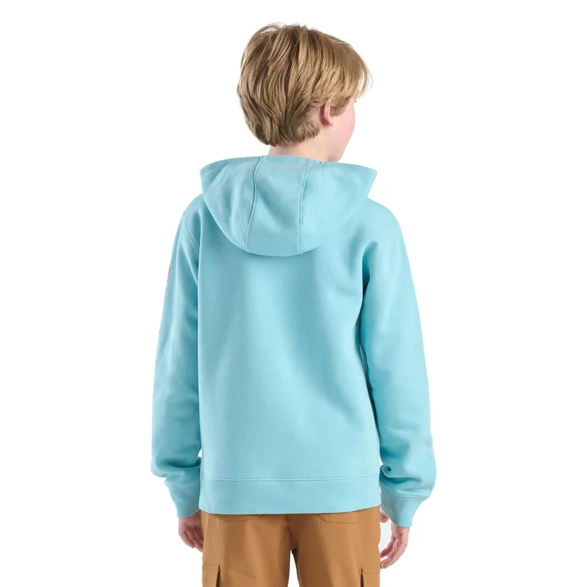 Camisola com gráfico de manguitos compridos para rapazes (crianças/jovens)
