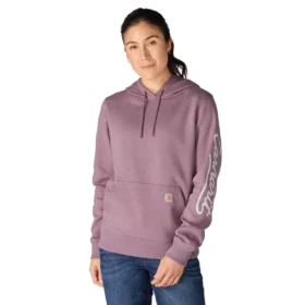 Camisola com manguitos e Script Logo para mulher