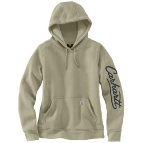 Camisola com manguitos e Script Logo para mulher