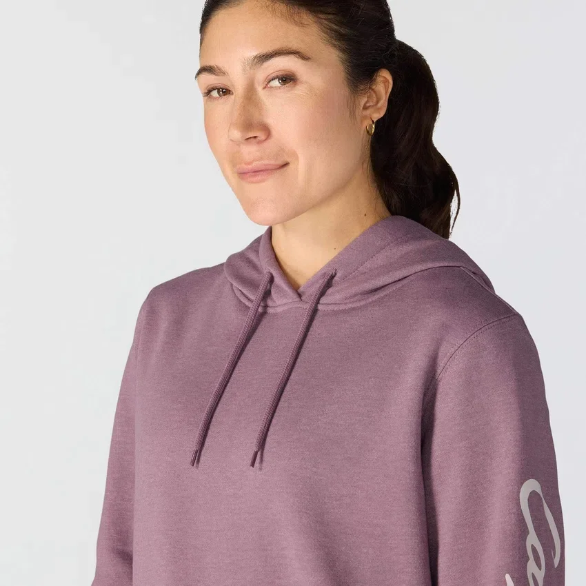 Camisola com manguitos e Script Logo para mulher