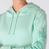 Camisola com manguitos e Script Logo para mulher