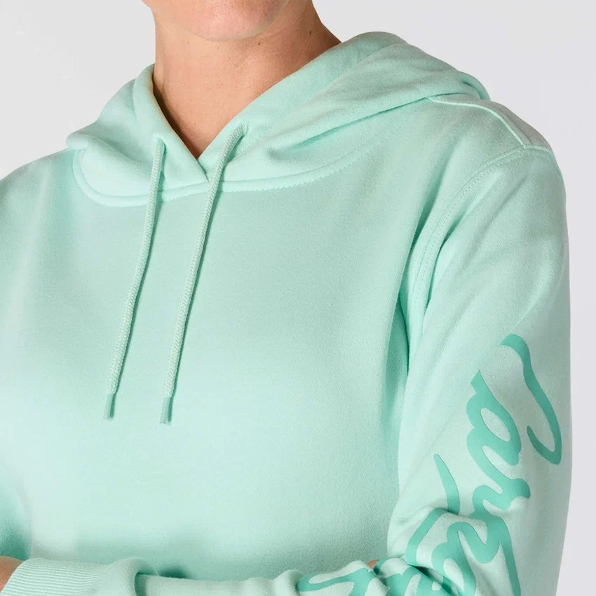 Camisola com manguitos e Script Logo para mulher