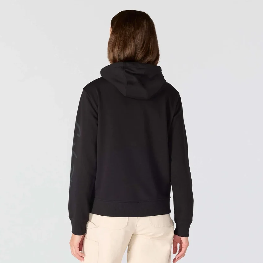 Camisola com manguitos e Script Logo para mulher