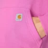 Camisola com manguitos e Script Logo para mulher
