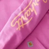 Camisola com manguitos e Script Logo para mulher