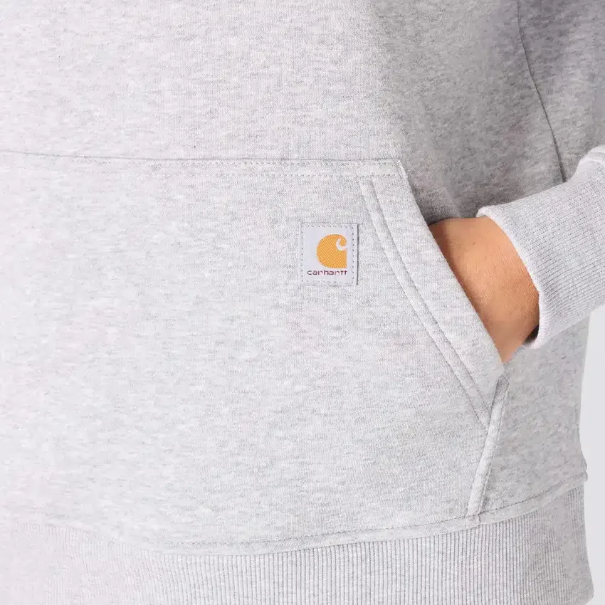 Camisola com manguitos e Script Logo para mulher