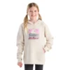 Camisola com manguitos longos e estampado para meninas (crianças pequenas/crianças/jovens)
