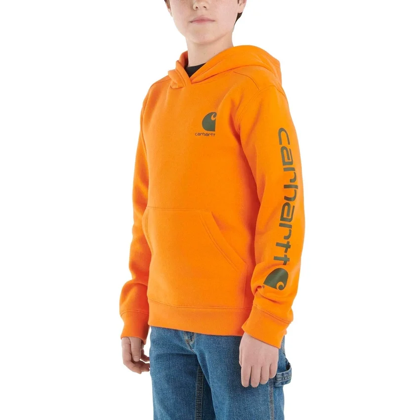 Camisola com manguitos longos e estampado para rapazes (crianças pequenas/crianças/jovens)