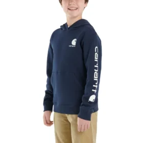 Camisola com manguitos longos e estampado para rapazes (crianças pequenas/crianças/jovens)