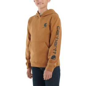 Camisola com manguitos longos e estampado para rapazes (crianças pequenas/crianças/jovens)