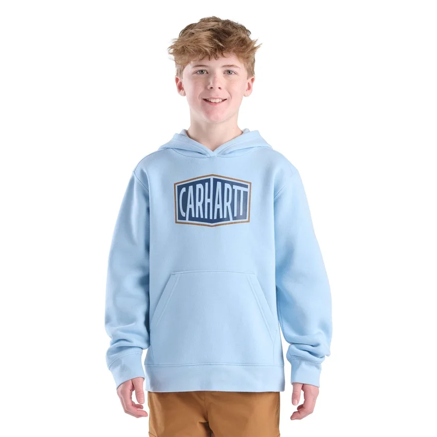 Camisola com manguitos longos e estampado para rapazes (crianças pequenas/crianças/jovens)