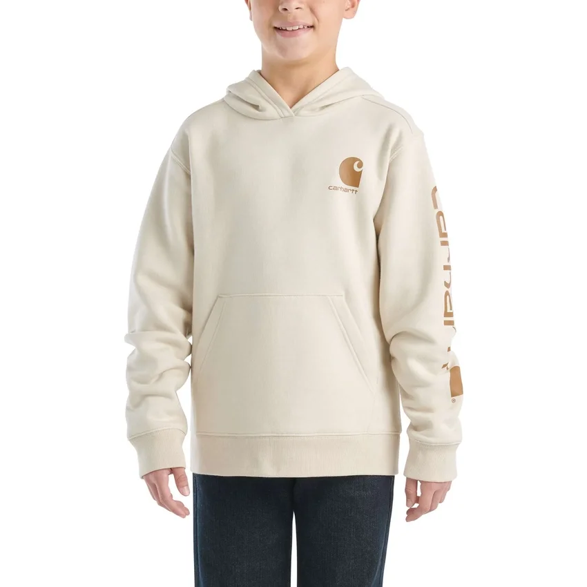 Camisola com manguitos longos e estampado para rapazes (crianças pequenas/crianças/jovens)