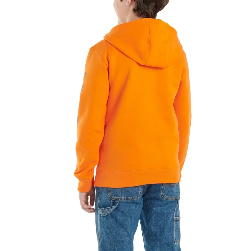Camisola com manguitos longos e estampado para rapazes (crianças pequenas/crianças/jovens)