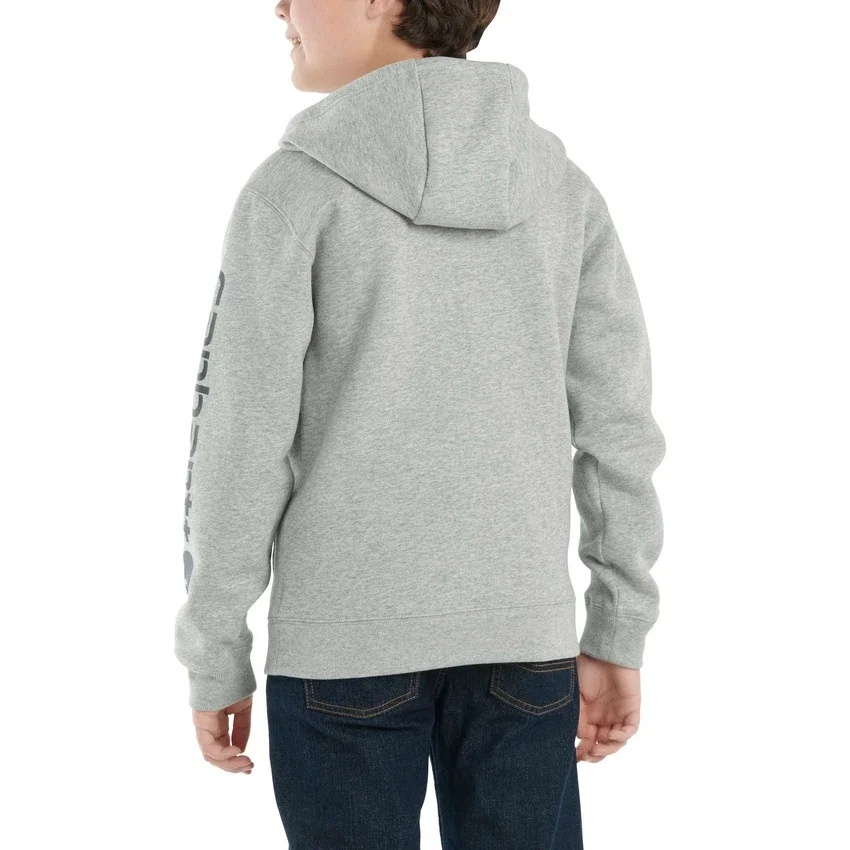 Camisola com manguitos longos e estampado para rapazes (crianças pequenas/crianças/jovens)