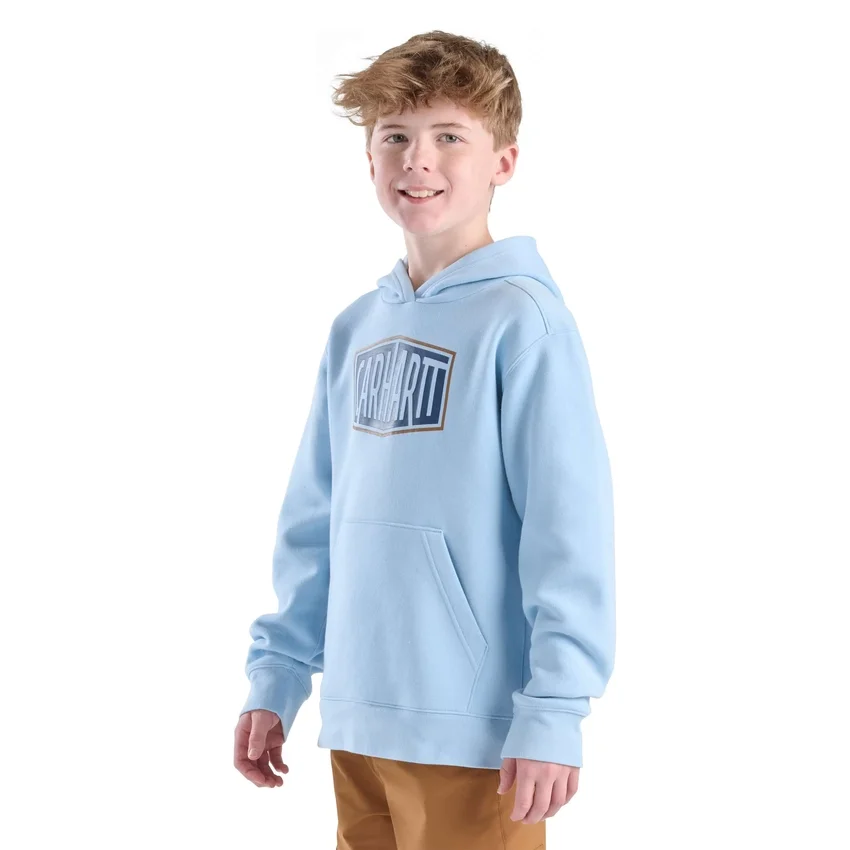 Camisola com manguitos longos e estampado para rapazes (crianças pequenas/crianças/jovens)