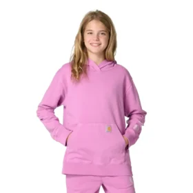 Camisola com manguitos longos para meninas, tingida na peça e com design renovado (Criança/Juvenil)
