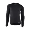 Camisola de base elástica de tecido pesado com gola redonda Force