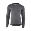 Camisola de base elástica de tecido pesado com gola redonda Force
