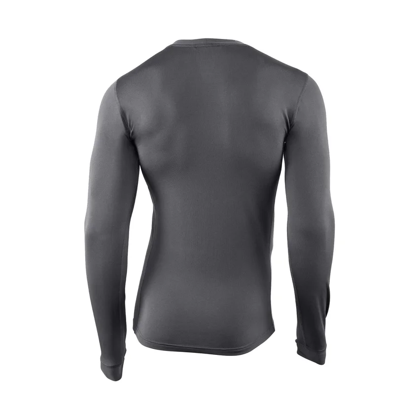 Camisola de base elástica de tecido pesado com gola redonda Force