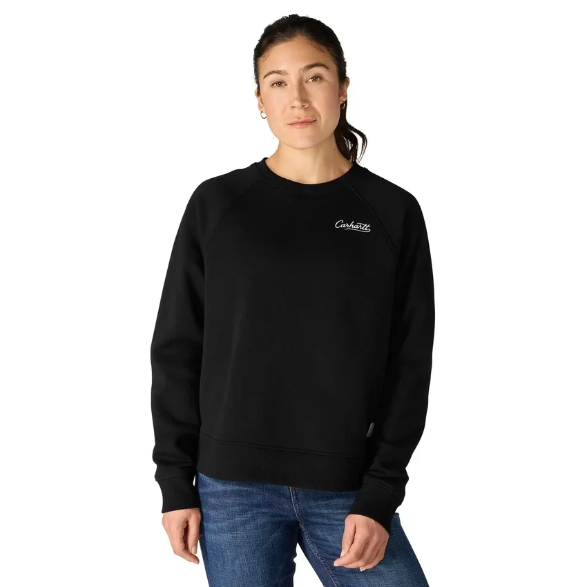 Camisola de gola redonda com corte largo Sawyer para mulher