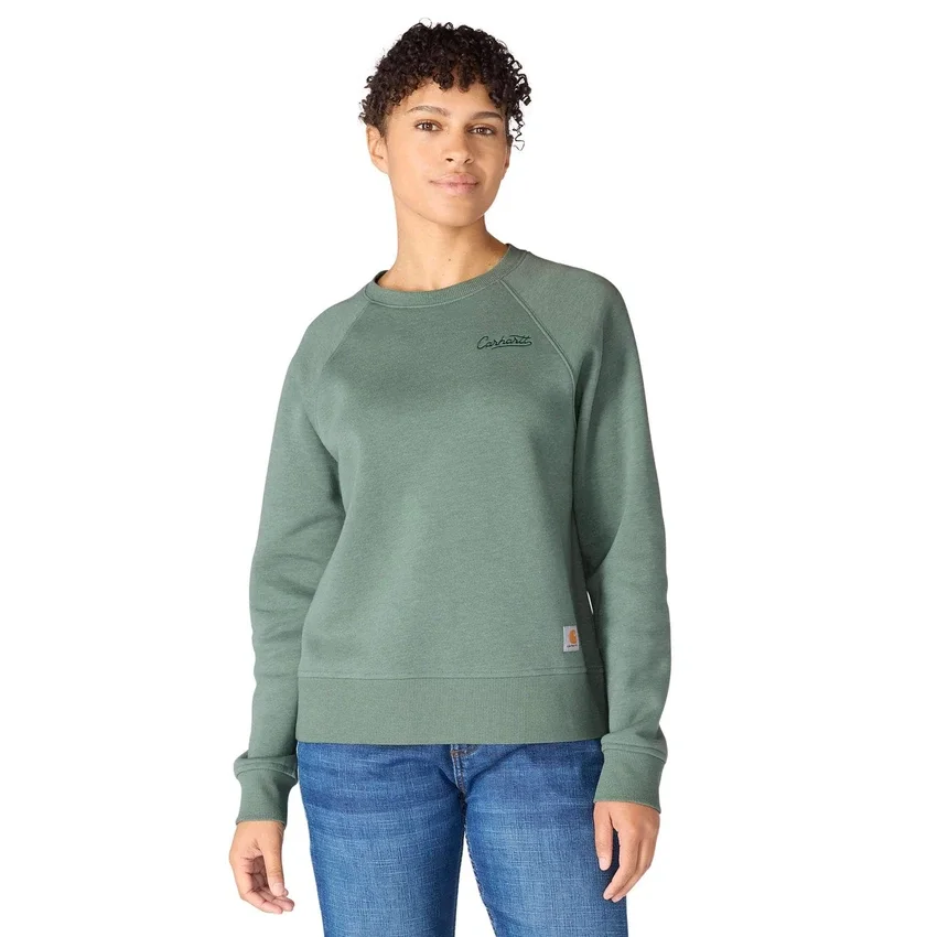 Camisola de gola redonda com corte largo Sawyer para mulher
