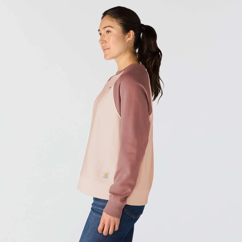 Camisola de gola redonda com corte largo Sawyer para mulher