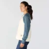 Camisola de gola redonda com corte largo Sawyer para mulher