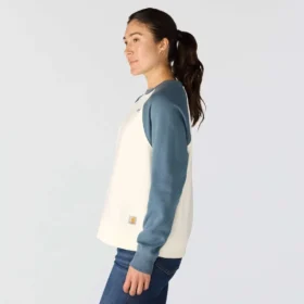 Camisola de gola redonda com corte largo Sawyer para mulher