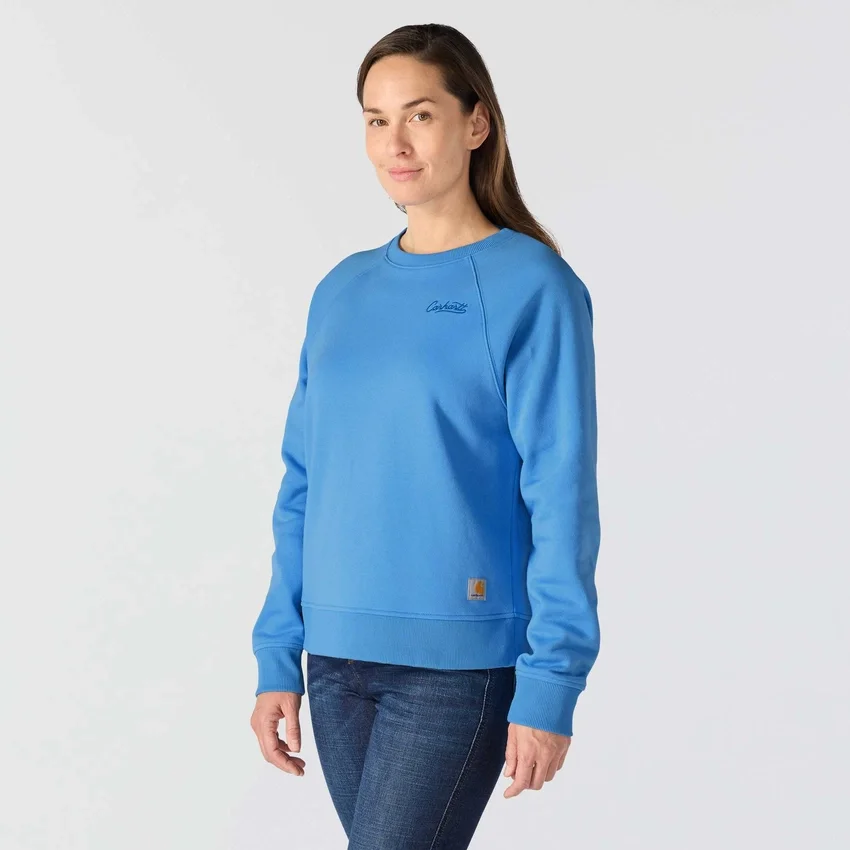 Camisola de gola redonda com corte largo Sawyer para mulher