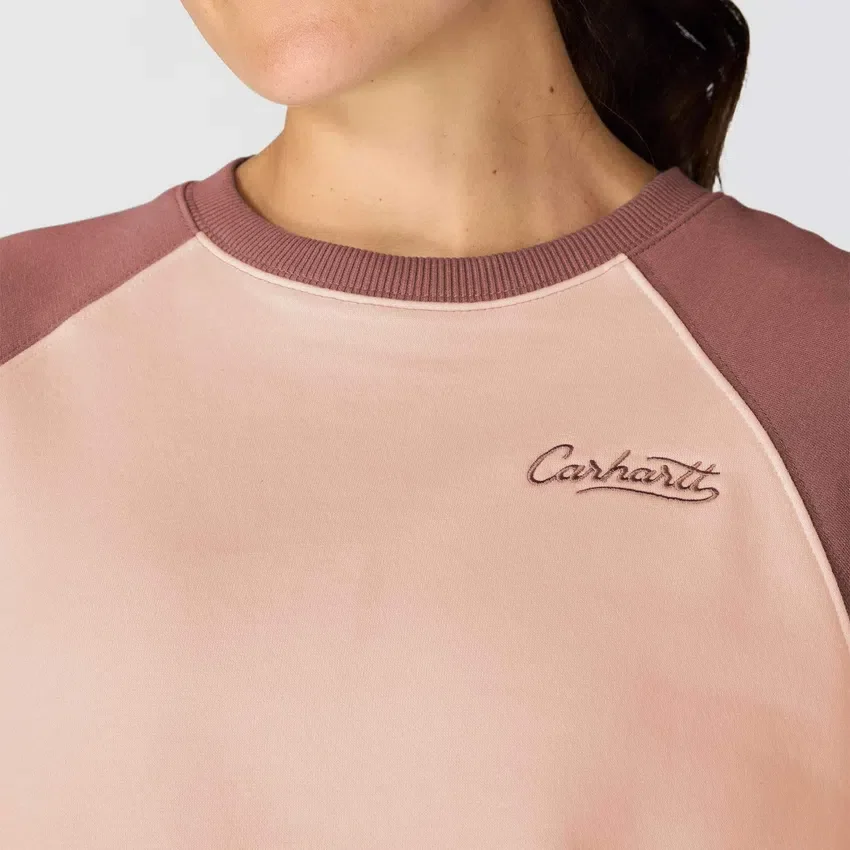 Camisola de gola redonda com corte largo Sawyer para mulher