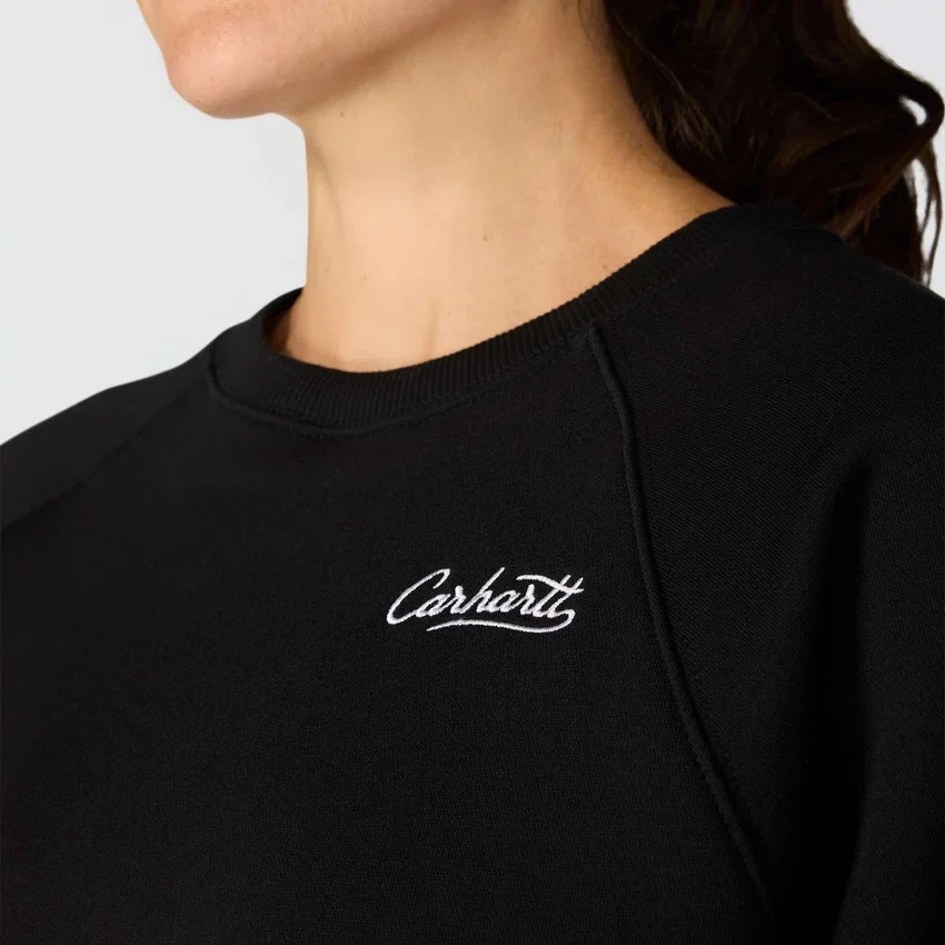 Camisola de gola redonda com corte largo Sawyer para mulher