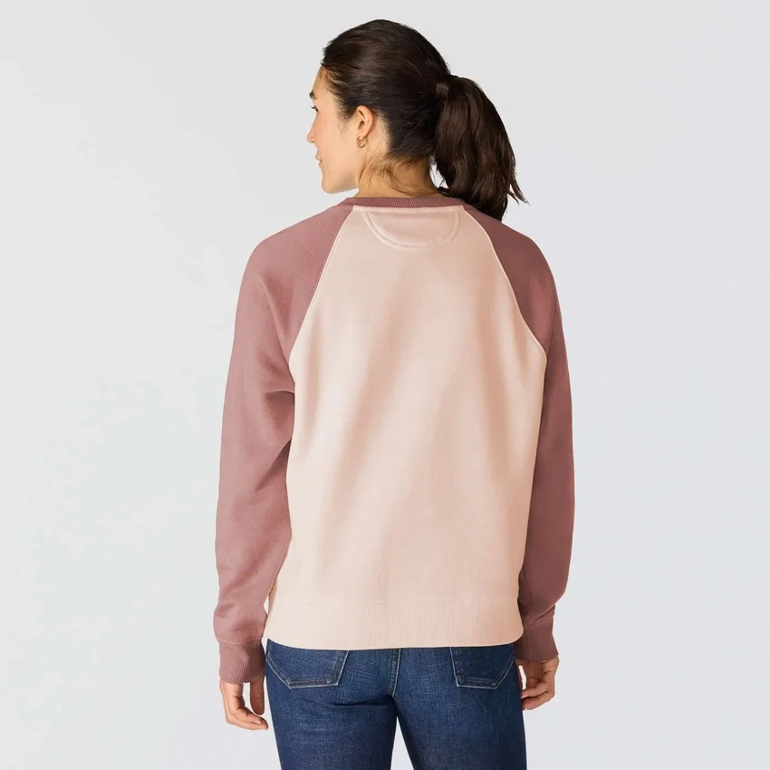 Camisola de gola redonda com corte largo Sawyer para mulher