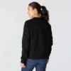 Camisola de gola redonda com corte largo Sawyer para mulher