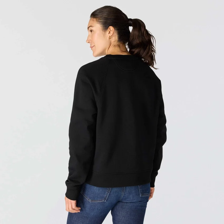Camisola de gola redonda com corte largo Sawyer para mulher