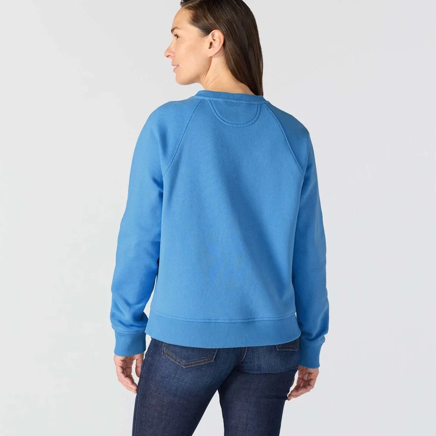 Camisola de gola redonda com corte largo Sawyer para mulher