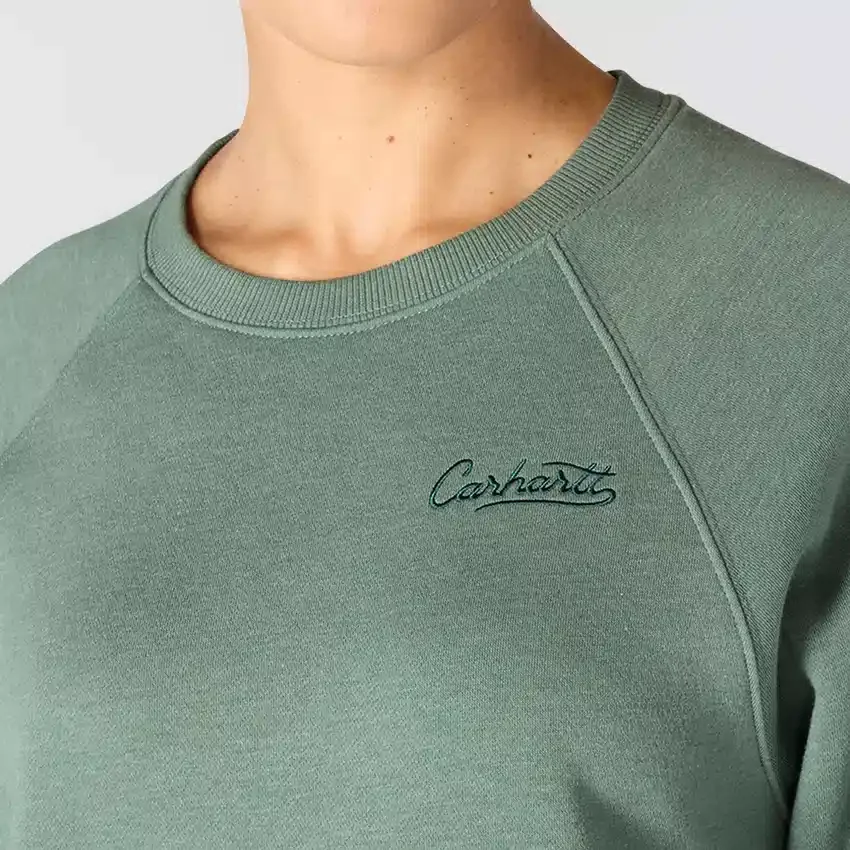 Camisola de gola redonda com corte largo Sawyer para mulher