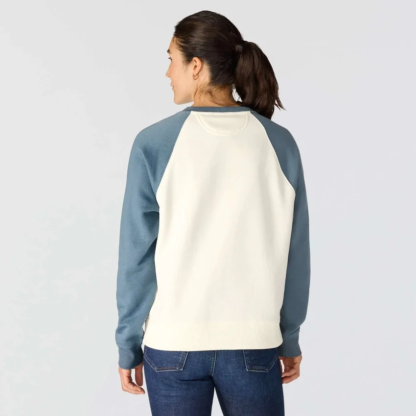 Camisola de gola redonda com corte largo Sawyer para mulher
